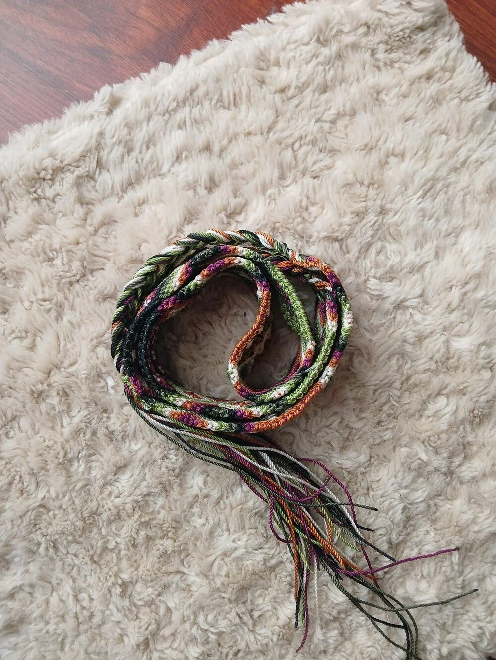 💎 Women' Belt Multicolor Woven Belt Strap Boho